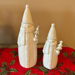 Ceramic Christmas Santa’s